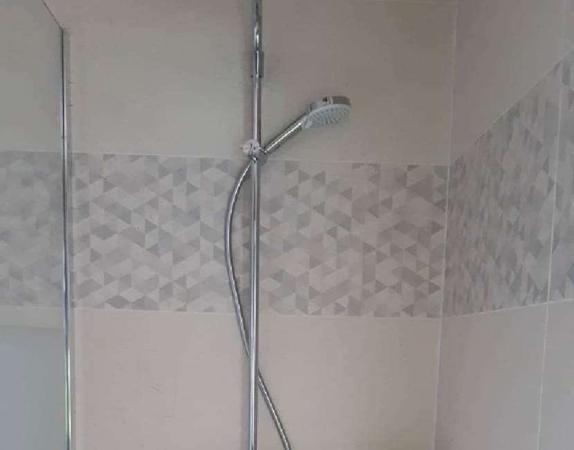 Chambre l'R de Rien, douche à l'italienne, espace d'eau ouvert sur la chambre, rénovation juin 2021