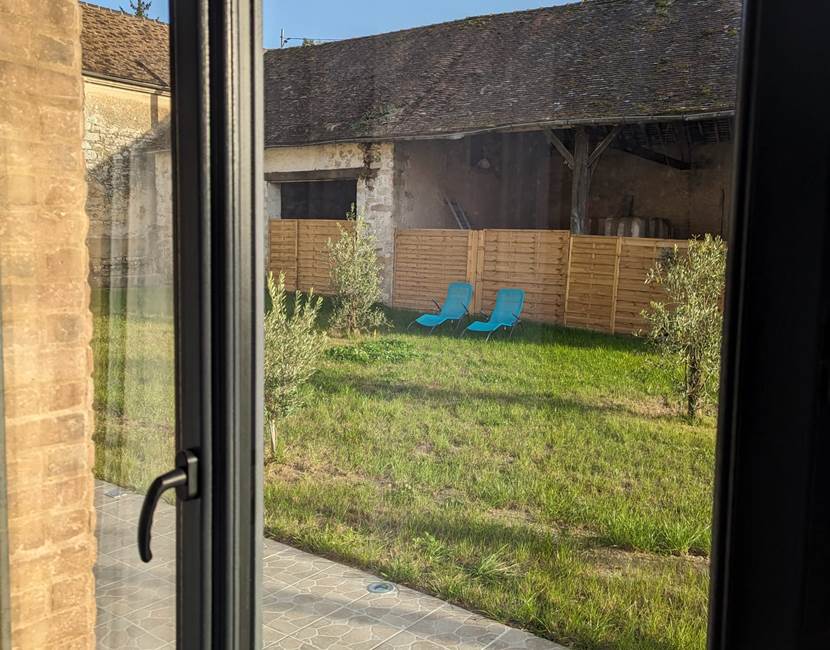 Vue sur le jardin