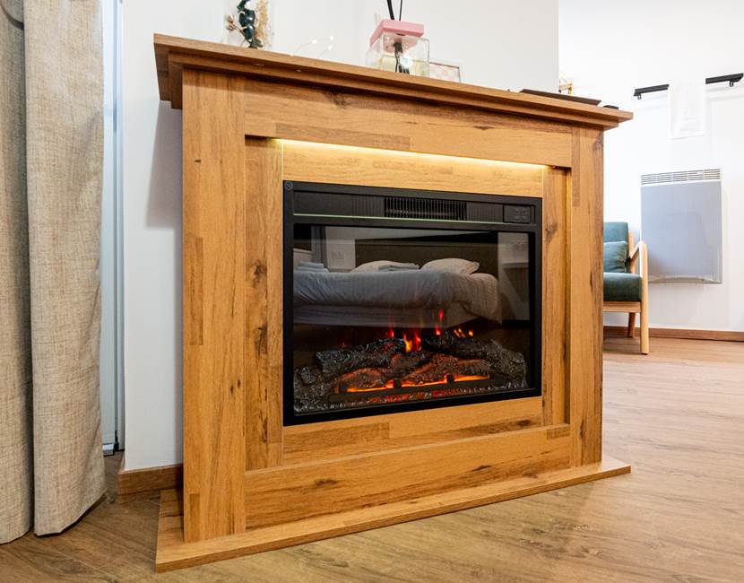 Chaleur d'ambiance : une cheminée électrique pour des moments cocooning