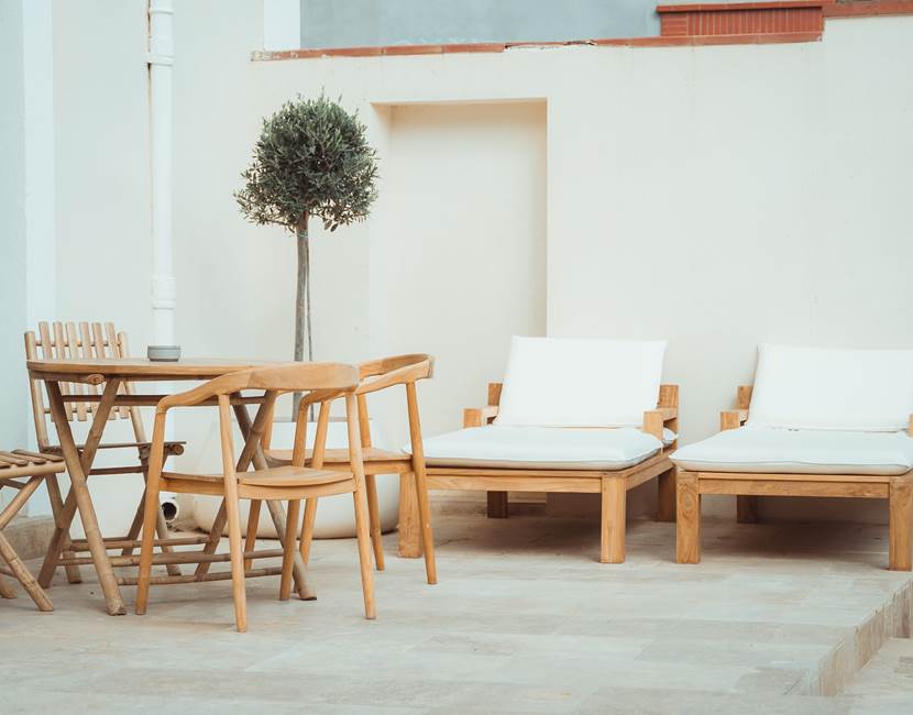 Maison Balas - Chambre d'Hotes à Canet en Roussillon - Suite Castell - Bain de soleil - Terrasse