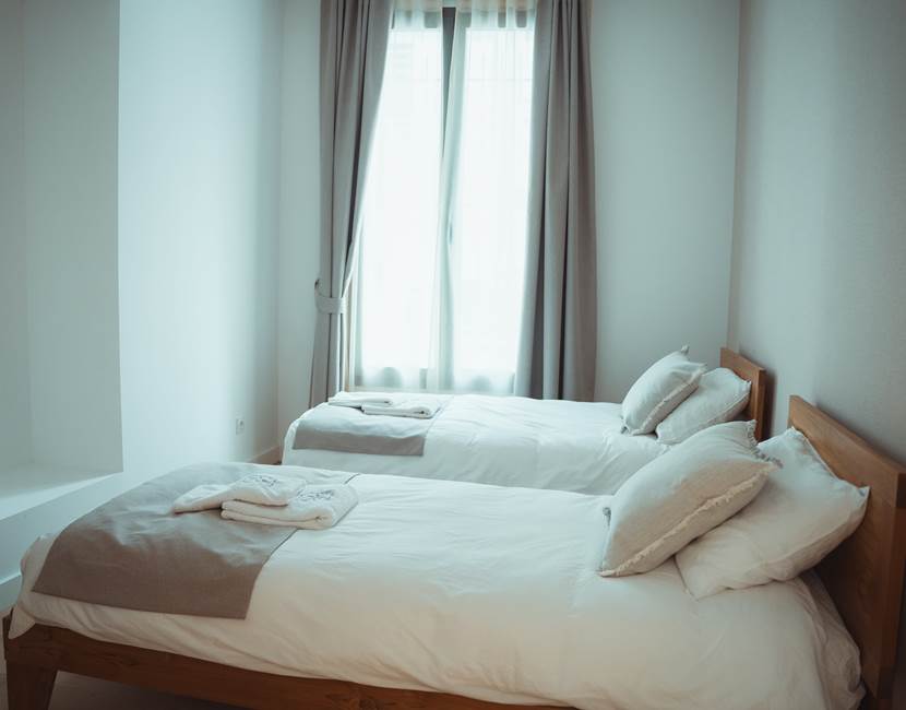 Maison Balas - Chambre d'Hotes à Canet en Roussillon - Suite Castell - Lits Simples