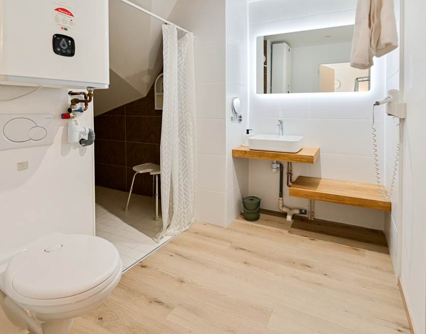 grande douche moderne