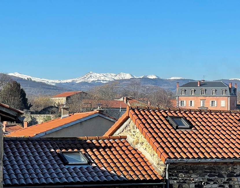 Vue de la salle de bain de la chambre Sancy
