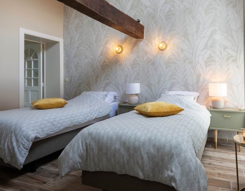 proposition de la chambre avec lits jumeaux