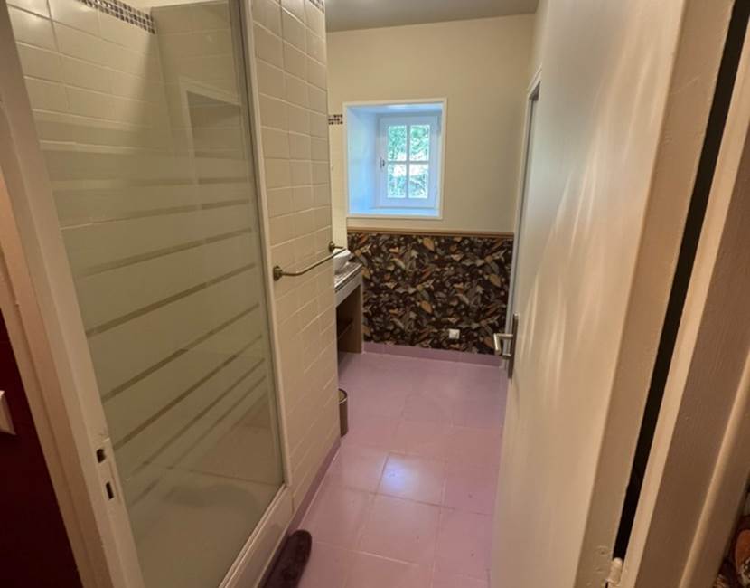 O Moulin du Fieux - Chambre 1 - Verte - Douche