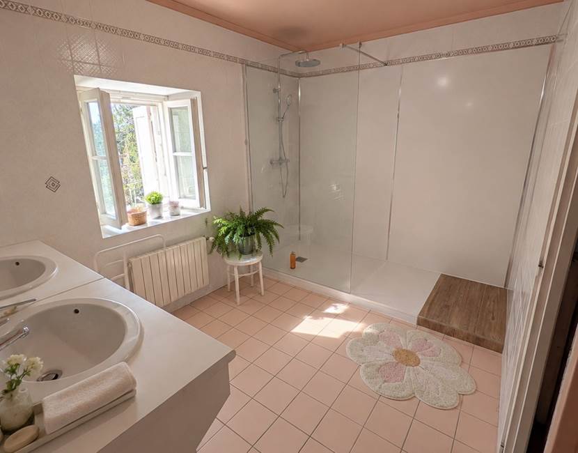 salle eau hortensia