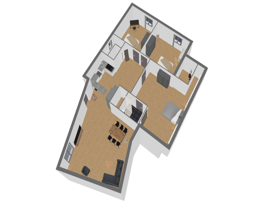 plan en 3D / 3D plan