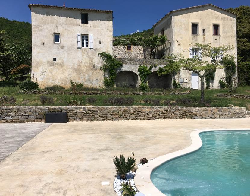 Piscine et Mas
