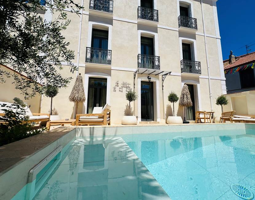 Maison Balas-LocationVacances-piscine-jacuzzi-Canet en Roussillon