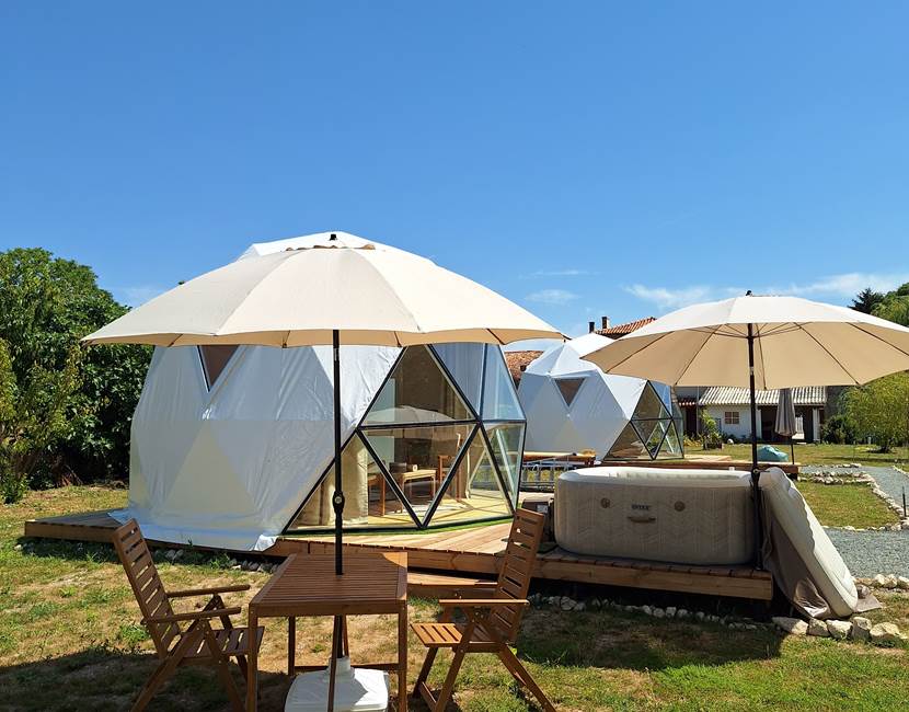 ESCAPADE INSOLITE DOME exterieur