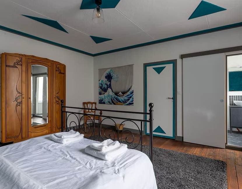 Chambre d'hôtes, Riec sur Bélon, Chambre Chat Glazik