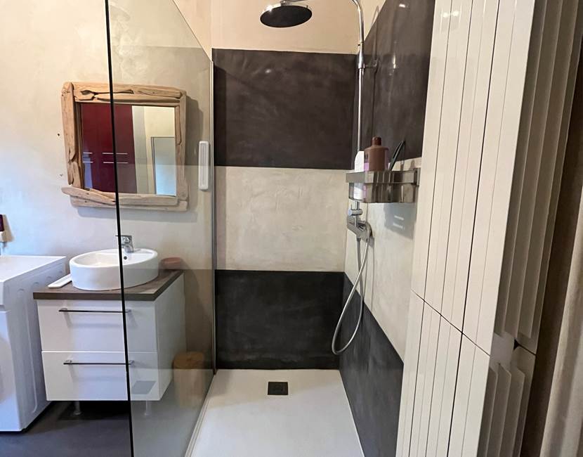 douche à l'italienne