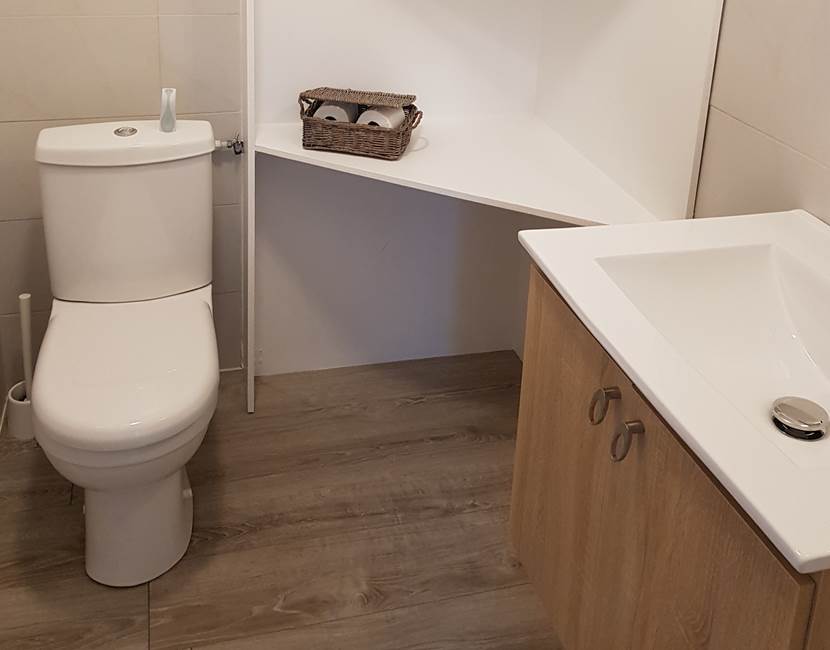 Le Colombier Bretagne, chambres d'hôtes Cabane des 7 îles - toilettes séparées