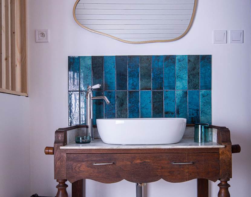 Les chemins de Berdis Leslie lavabo