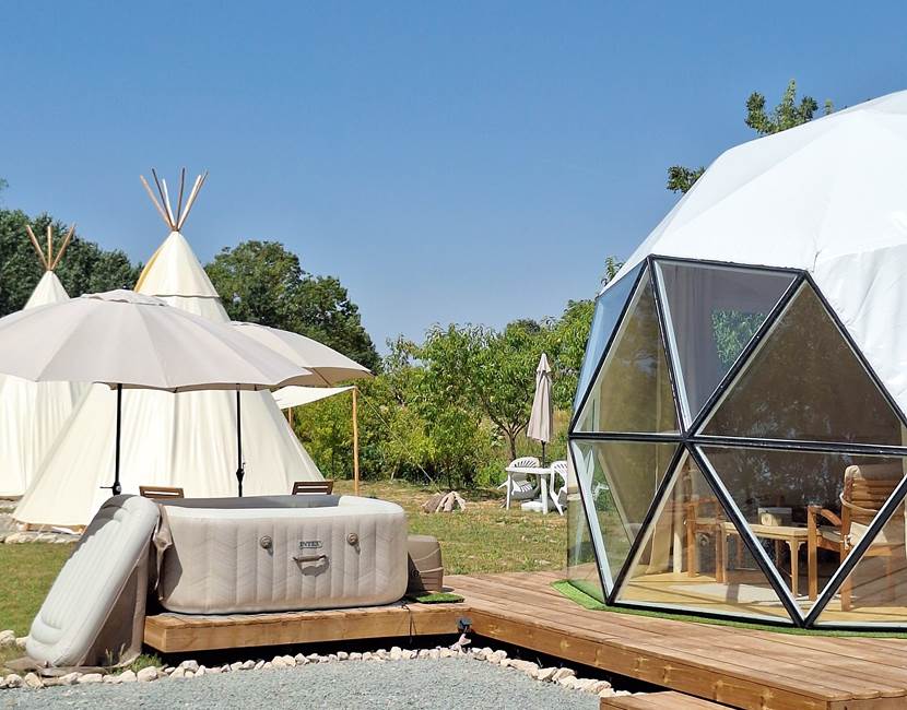 ESCAPADE INSOLITE DOME extérieur