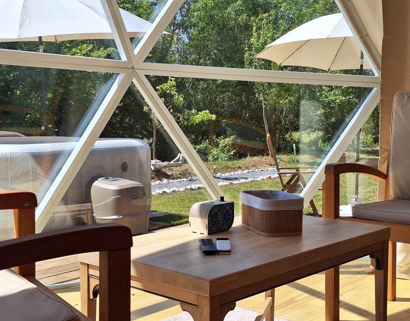 ESCAPADE INSOLITE DOME intérieur