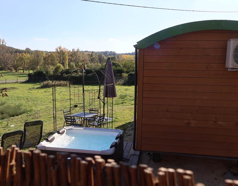 vue sur jardin SPA