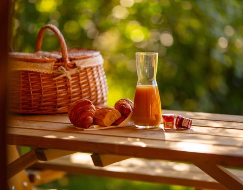 Petit déjeuner en option