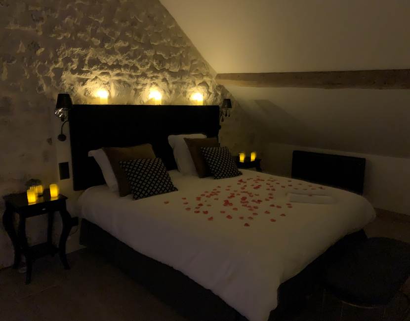Lit amoureux chambre Prague