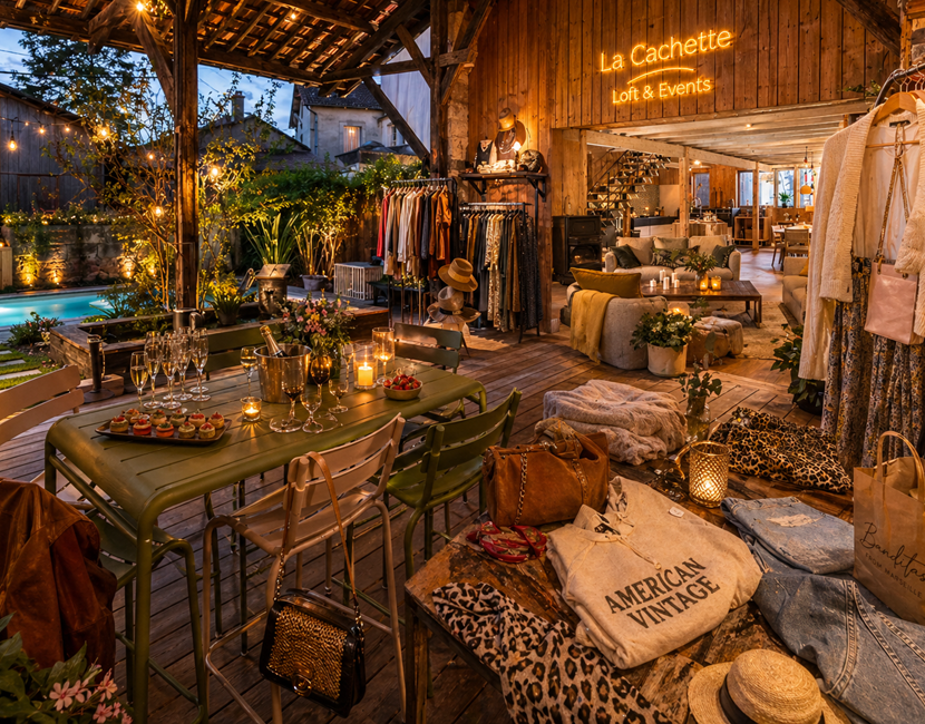 La Soirée Dressing privé à La Cachette...