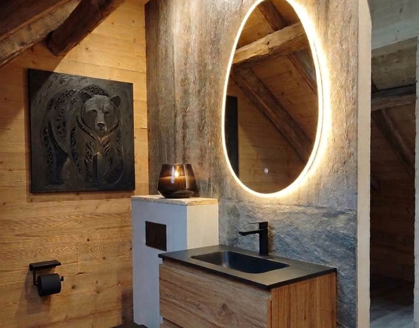 Chalet Pyrénées salle de bain