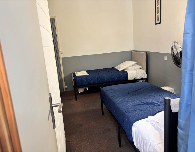 chambre duo, lits jumeaux, spacieuse, confort