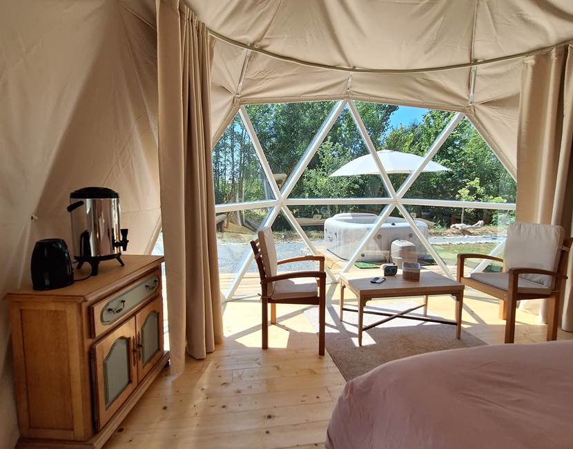 ESCAPADE INSOLITE DOME intérieur
