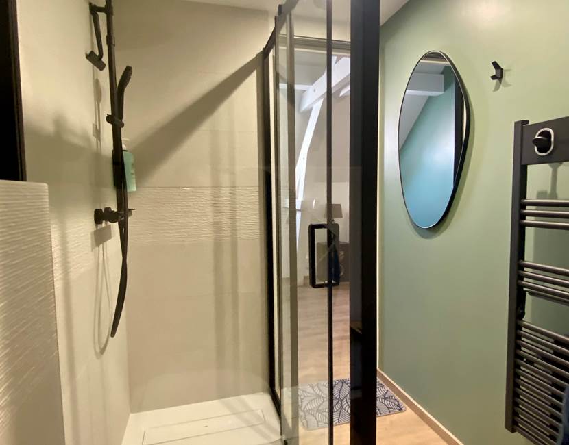 Salle de bain - Chambre Schoelcher - Douche à l'italienne