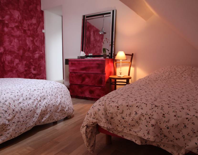 Chambre rose 1