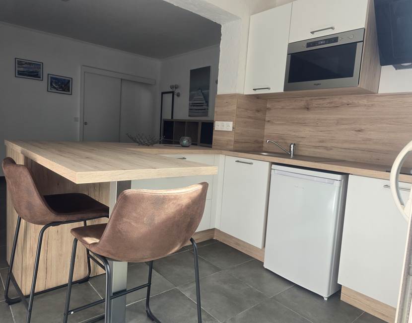 studio Ghignu vue cuisine