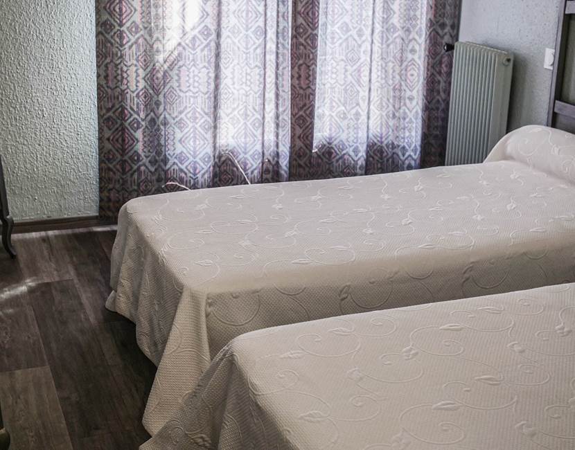 Lits jumeaux  standard Hotel Ambeille
