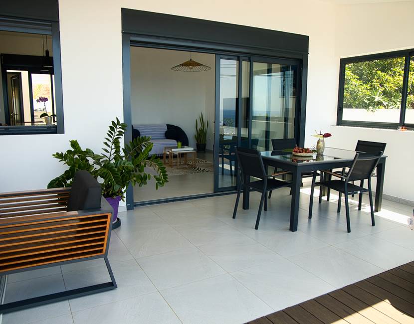 Terrasse vue mer