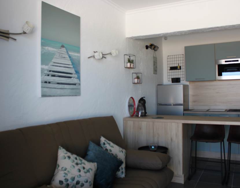Cuisine de l'appartement Saleccia