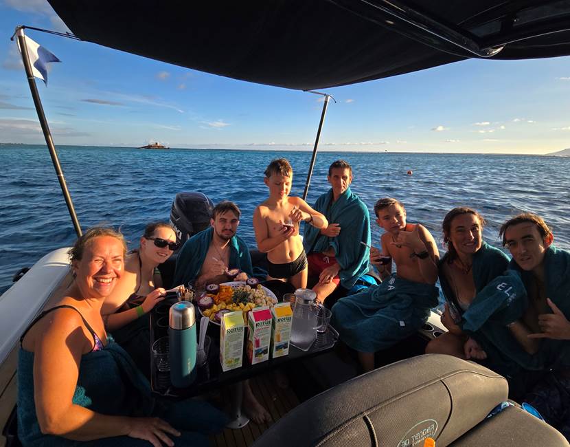 En famille chez Eloa Tahiti