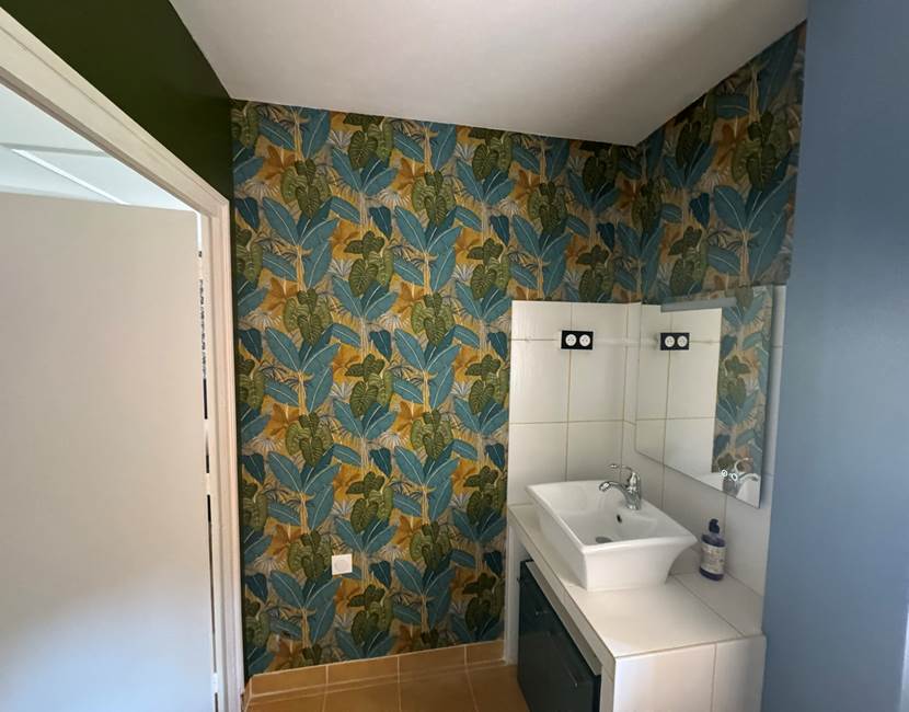 O Moulin du Fieux - Chambre 3 - Bleue - Salle d'eau