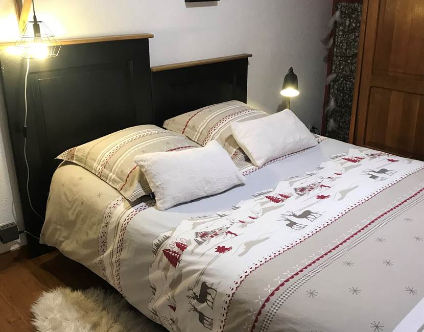 Gîte du merle , chambre à coucher