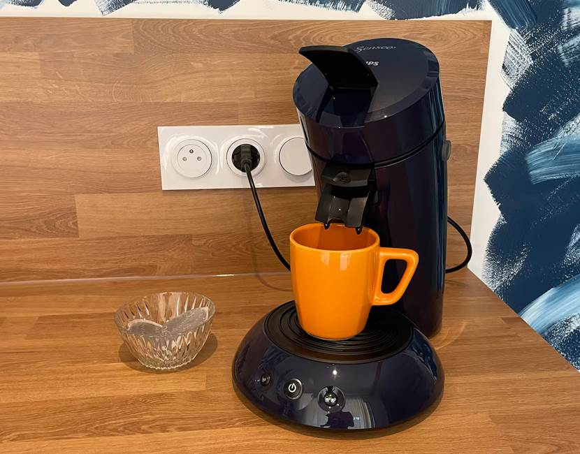 Cafetière Senseo avec dosettes