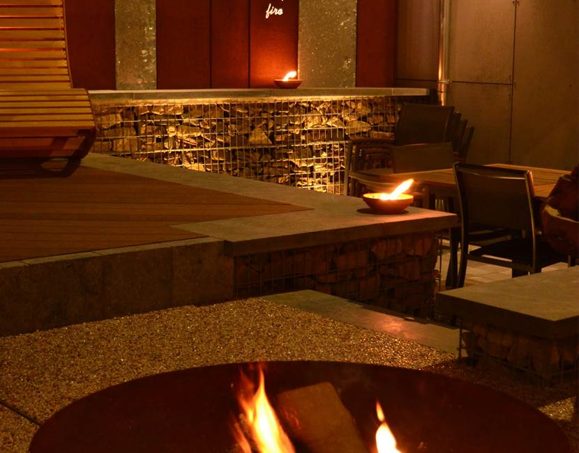 Fire place.