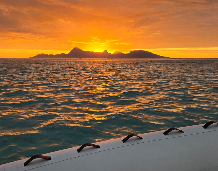 Sunset Eloa Tahiti