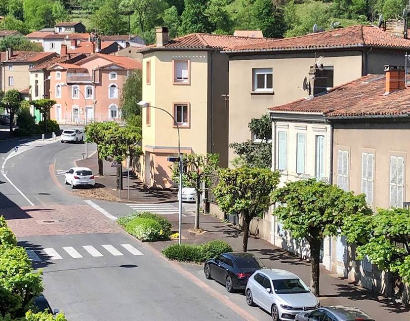Vue du balcon chambre Camille - Montagne noire Mazamet