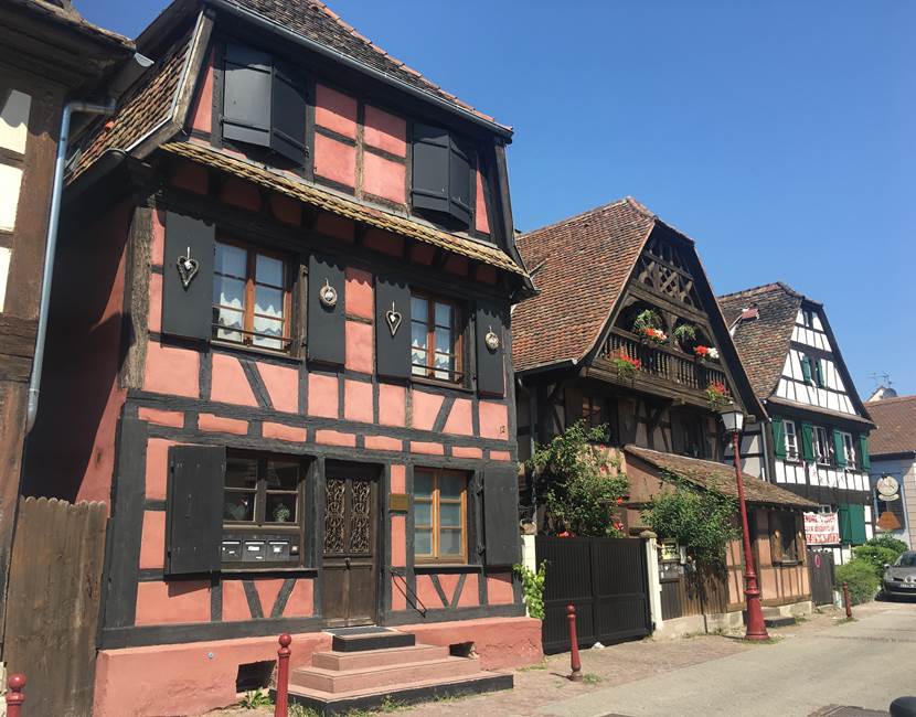 Façade gite du Merle 1er etage