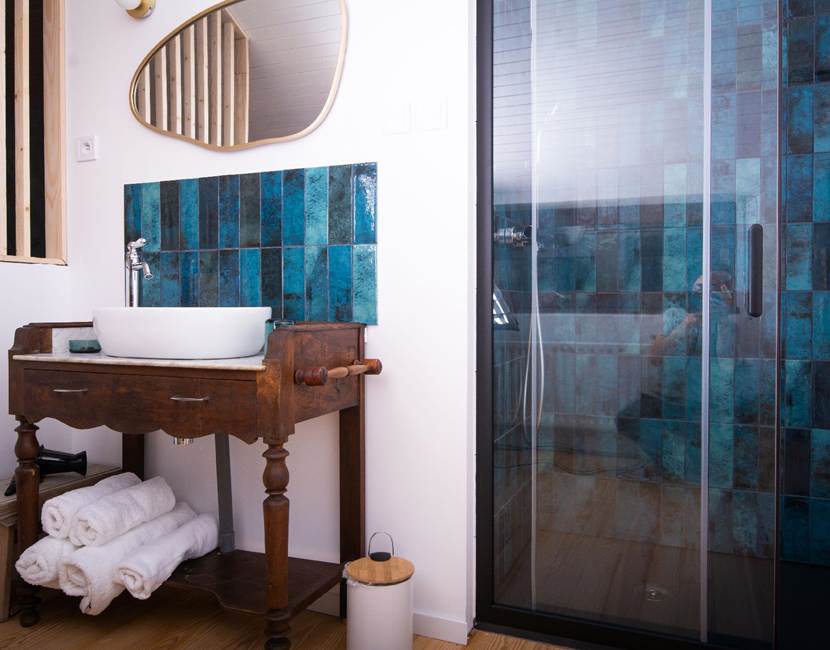 Les chemins de Berdis Leslie Salle de bain