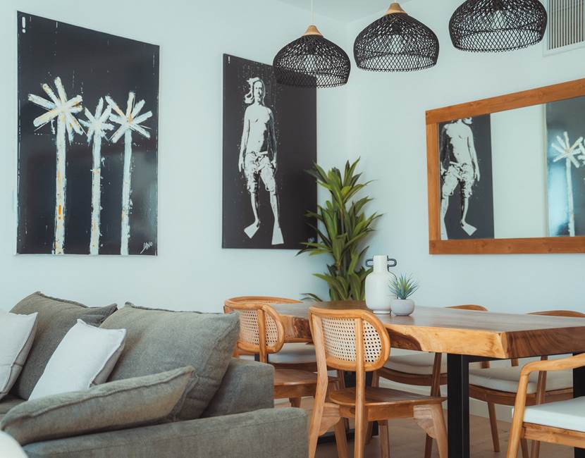 Maison Balas - Chambre d'Hotes à Canet en Roussillon - Suite Castell - Pièce de Vie