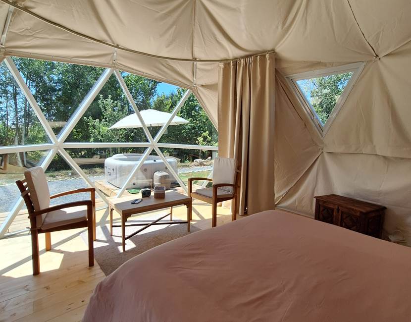 ESCAPADE INSOLITE DOME intérieur