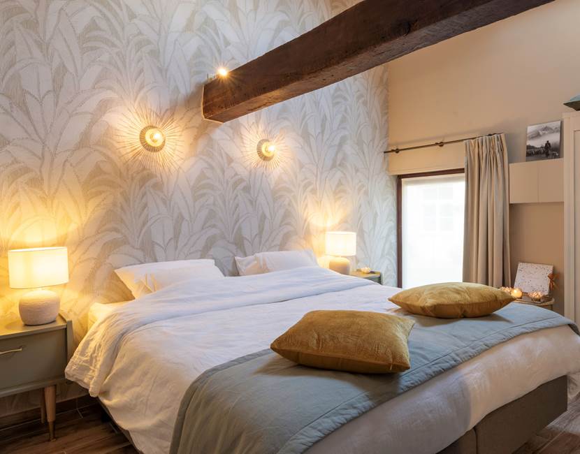 La Bergerie c'est 1 seule chambre Lit King Size ou jumeaux