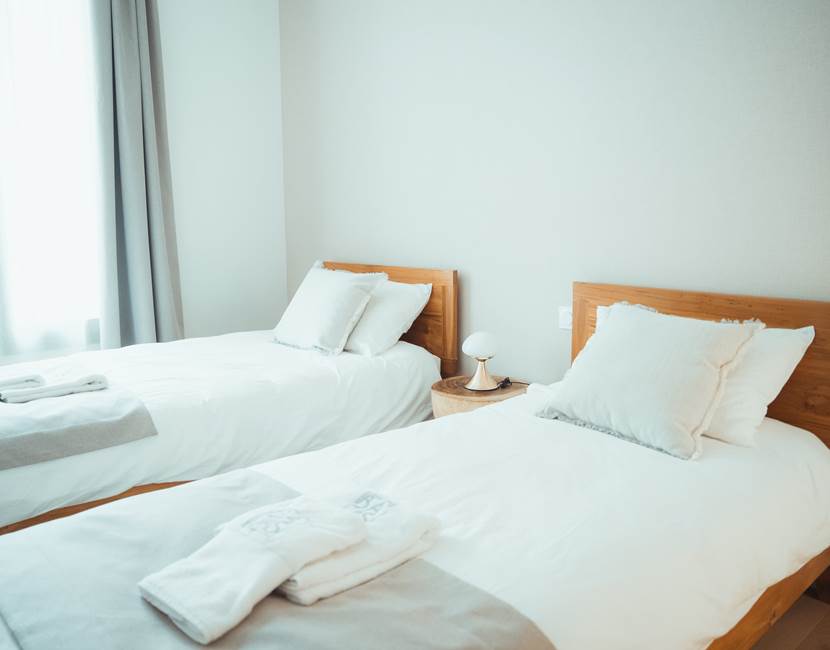 Maison Balas - Chambre d'Hotes à Canet en Roussillon - Suite Castell - Lits Simples