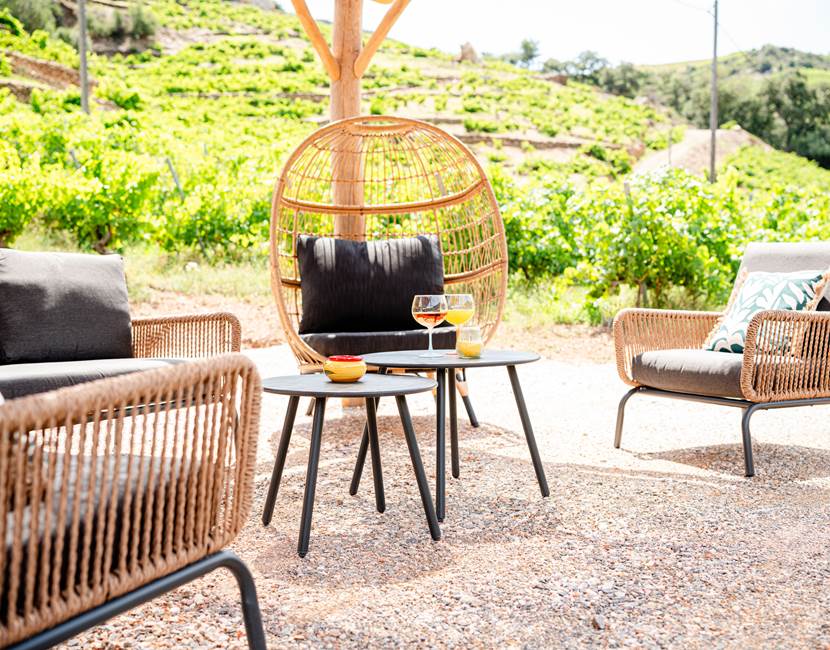 Détente sous les pergolas