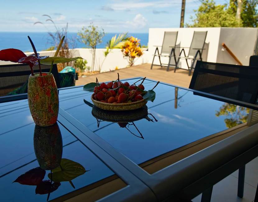 Terrasse vue mer