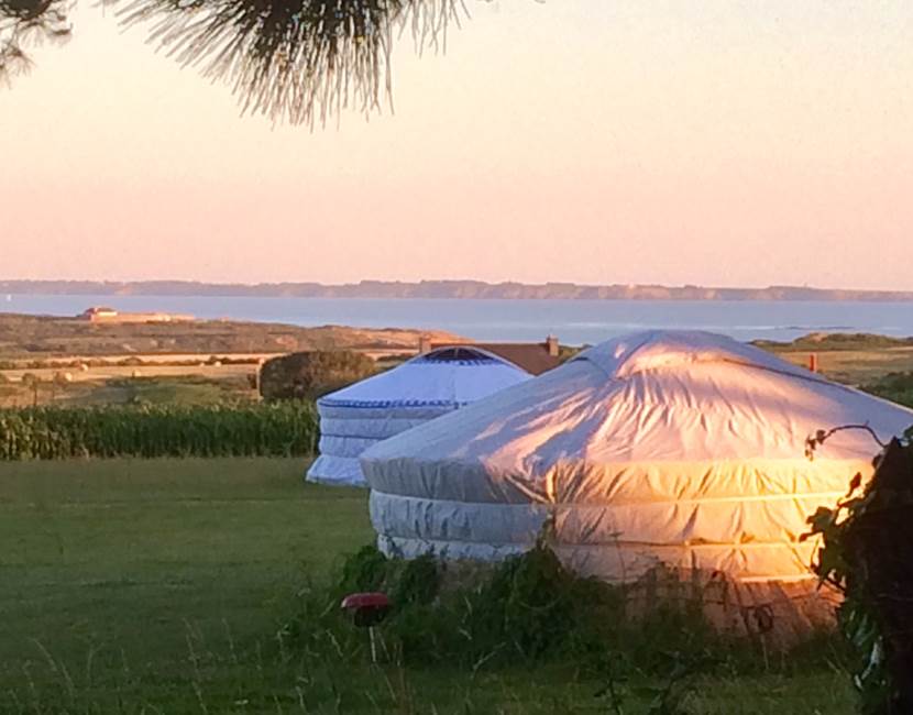 couche de soleil aux logis de Kerdrien