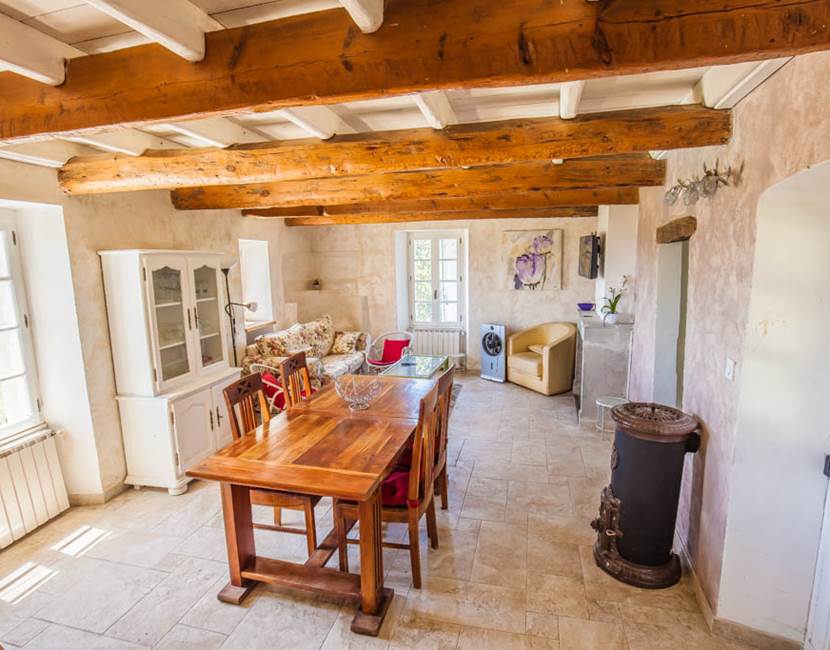 mas de louise - gite - salon - gard - cevennes